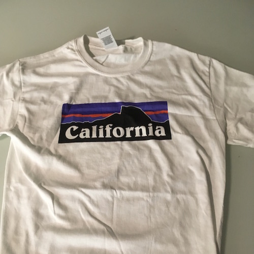 California tee-shirt